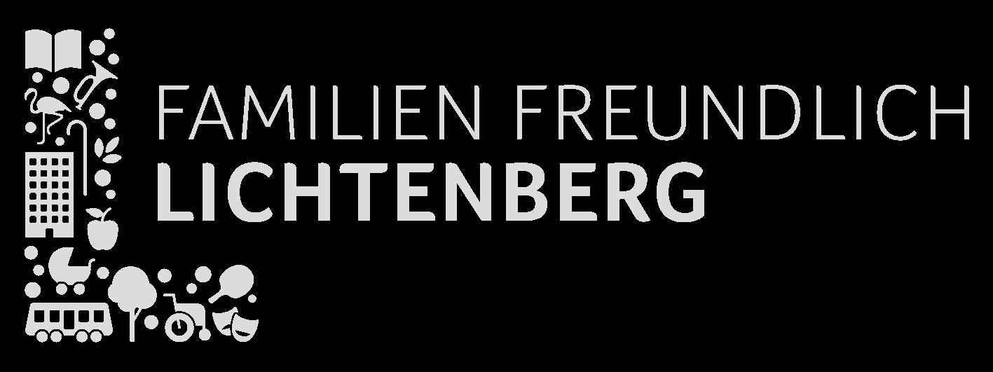 Logo des familienfreundlichen Bezirks Lichtenberg