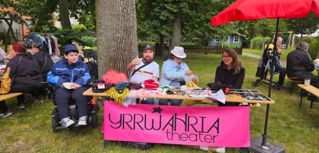 Der Stand von Yrrwahria auf dem Sommerfest